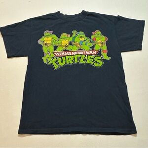 Teenage Mutant Ninja Turtles 2010 Graphic Tee Size M Black